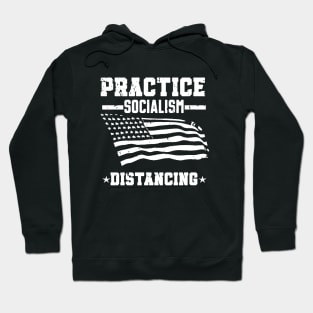 Practice Socialism Distancing Hoodie